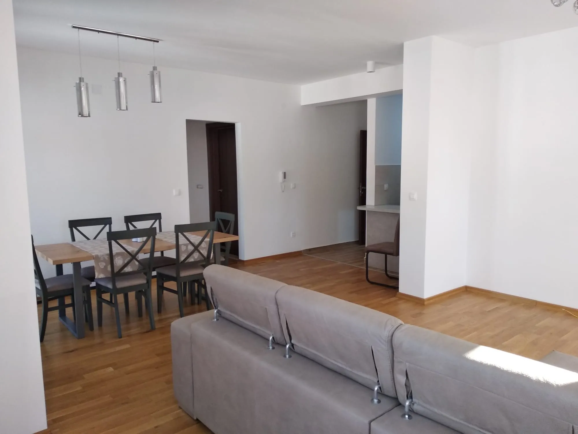 Apartment in the center in a new house with two bedrooms in Budva near the sea